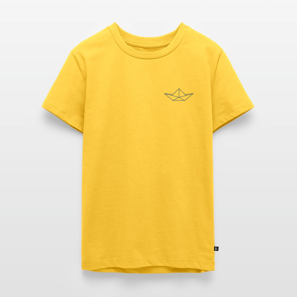 Teenager Premium T-Shirt - Origami Boot - Gelb
