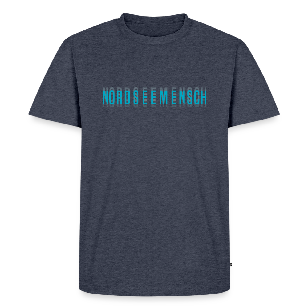 Nordseemensch - Herren Premium T-Shirt - Jeansblau 