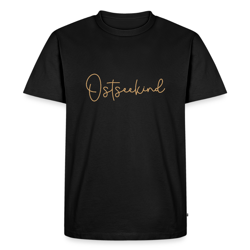 Herren Premium T-Shirt - Ostseekind - Schwarz