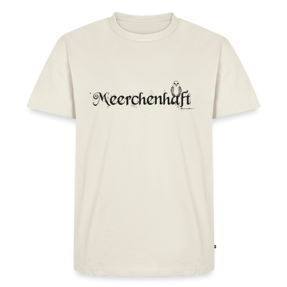 Meerchenhaft Herren Premium T-Shirt im nordischen Stil - Naturweiß