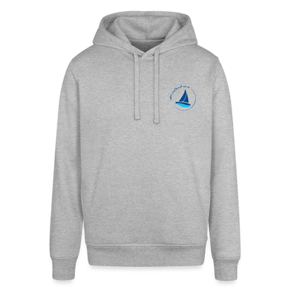Küstenkurs - Unisex Bio-Hoodie - Grau meliert