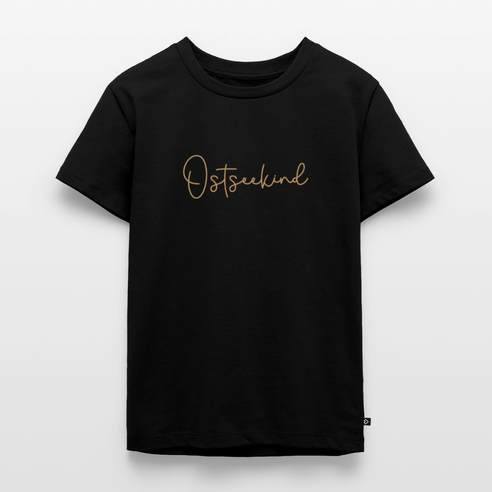 Kinder Premium T-Shirt "Ostseekind" - Schwarz