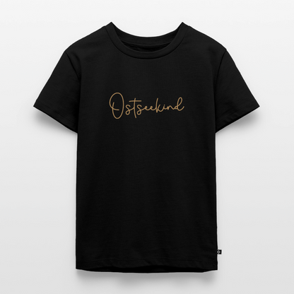 Kinder Premium T-Shirt "Ostseekind" - Schwarz
