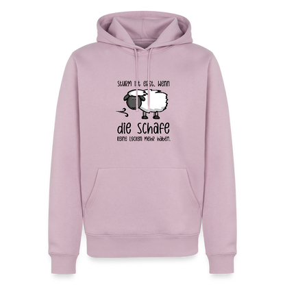 Herren Premium Hoodie - Schaf - Altrosa
