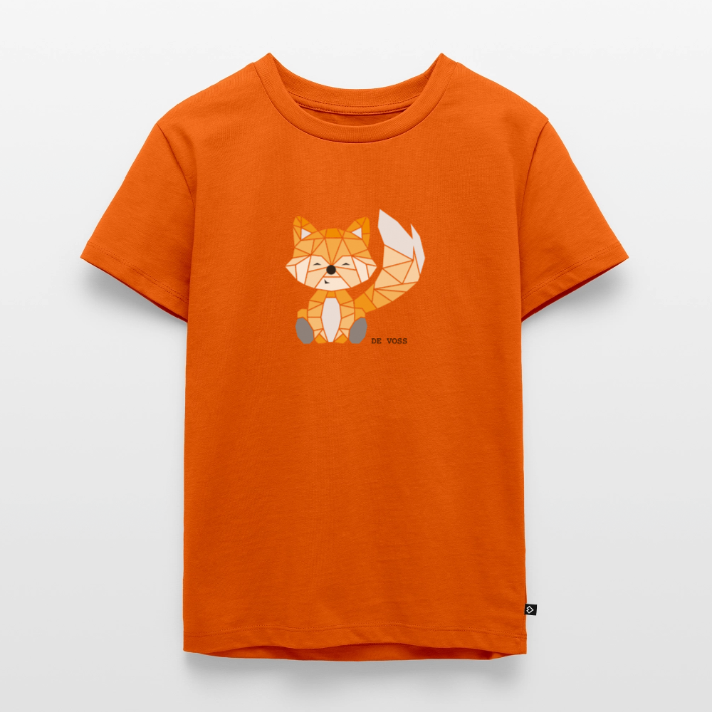 Kinder Premium T-Shirt - De Voss - Orange 