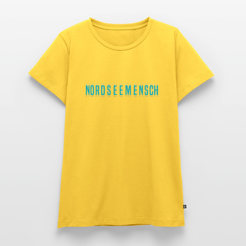 Nordseemensch - Damen Premium T-Shirt - Sonnengelb