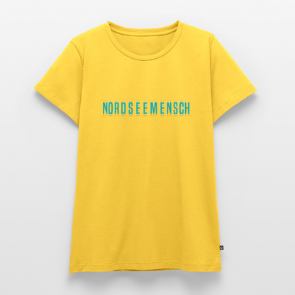 Nordseemensch - Damen Premium T-Shirt - Sonnengelb