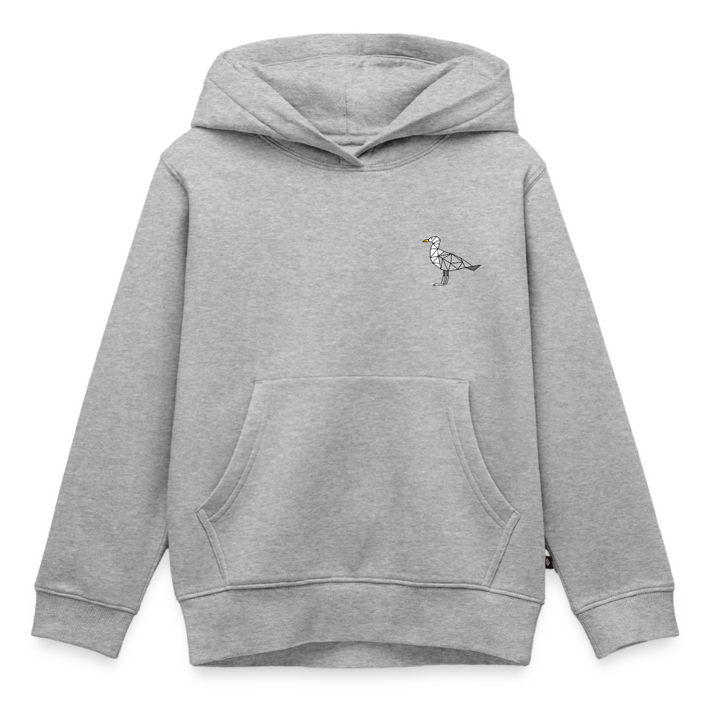 Möwe - Kinder Premium Hoodie - Grau meliert