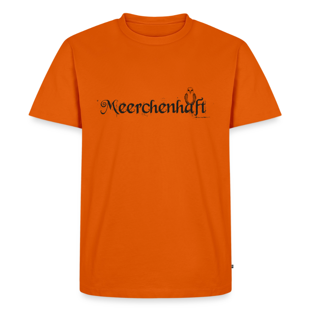 Meerchenhaft Herren Premium T-Shirt im nordischen Stil - Orange 