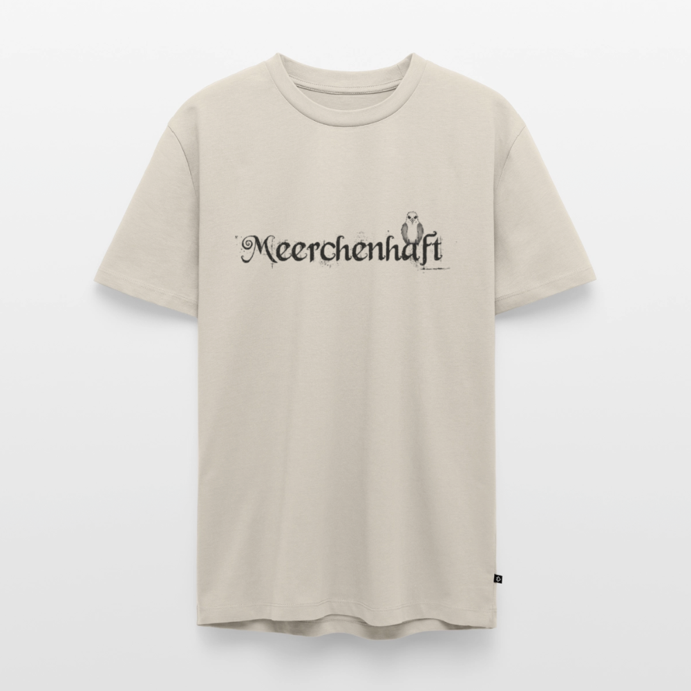 Meerchenhaft Herren Premium T-Shirt im nordischen Stil - Beige