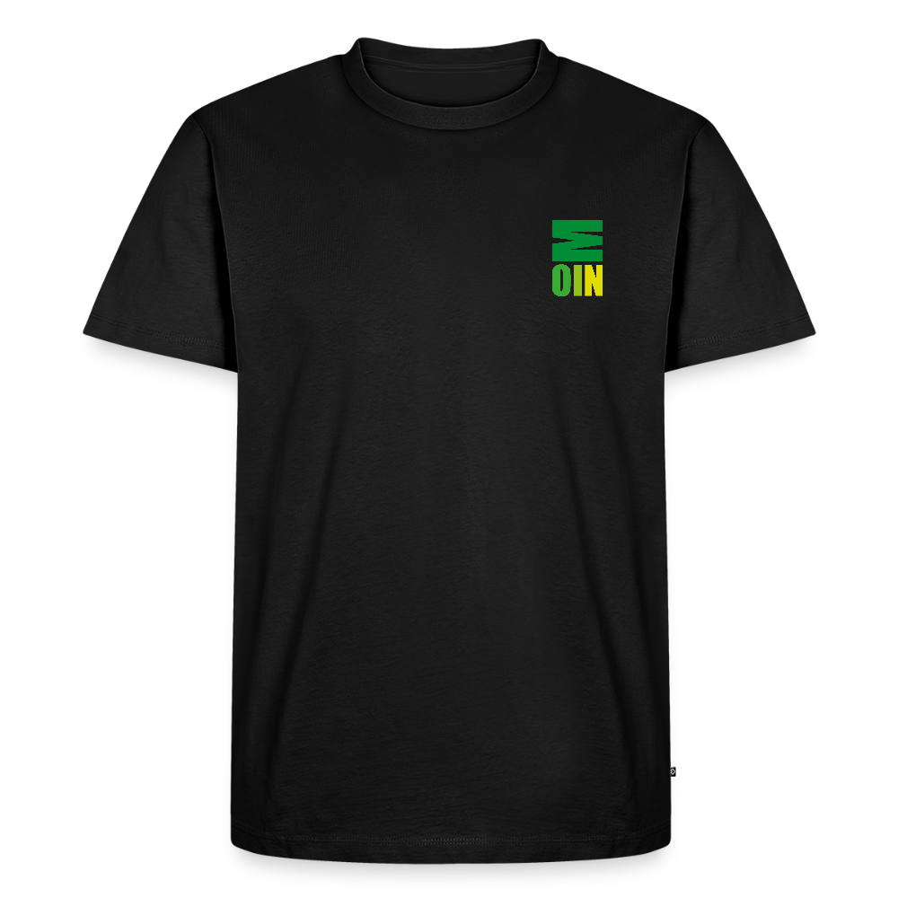 Herren Premium Bio T-Shirt - Moin - Schwarz