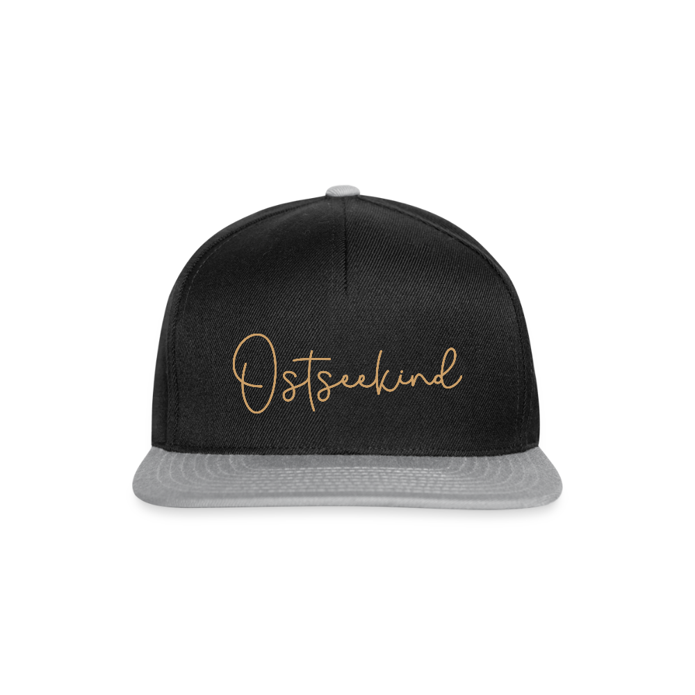 Snapback Cap - Ostseekind - Schwarz/Grau