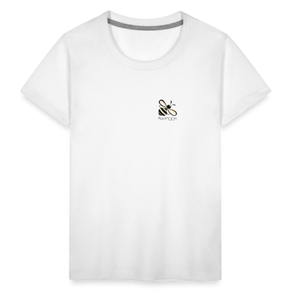 Kinder Premium T-Shirt - Plüschmoors - Weiß