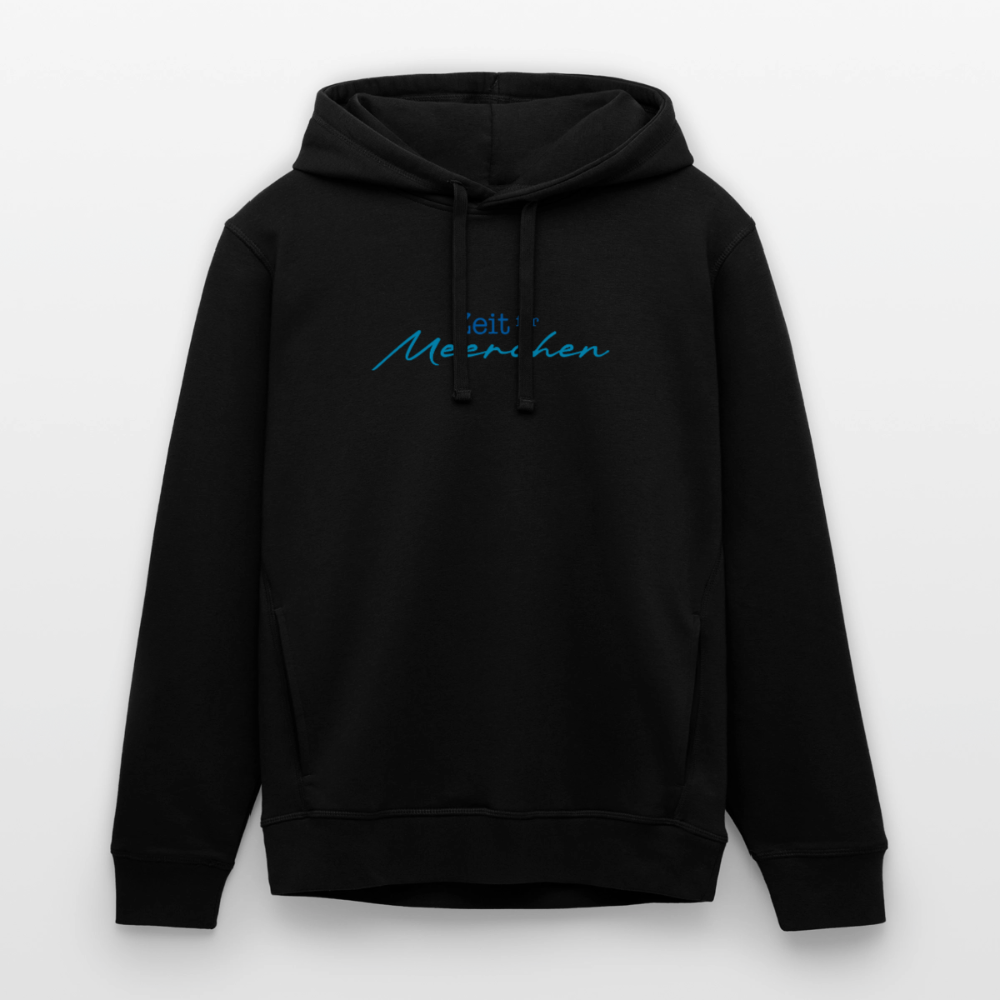Unisex Bio-Hoodie -Zeit für Meerchen - Schwarz