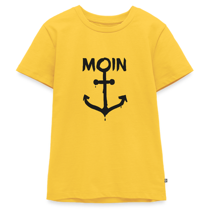 Teenager Premium T-Shirt - Moin Anker - Gelb
