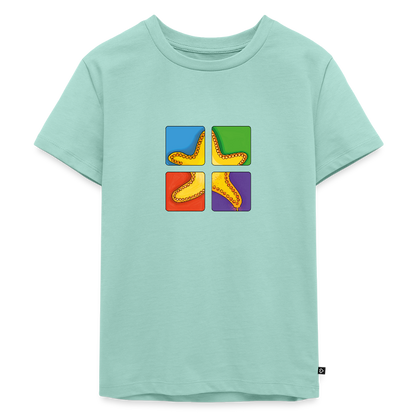 Kinder Premium T-Shirt - Seestern - Mint 