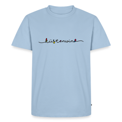 Küstenwind - Herren Premium Bio T-Shirt - Hellblau