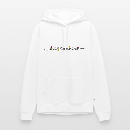 Herren Premium Hoodie - Küstenkind - Weiß