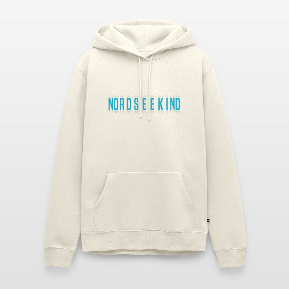 Nordseekind Herren Premium Hoodie - Naturweiß