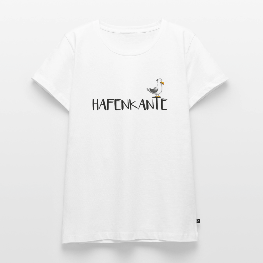 Hafenkante - Damen Premium Bio T-Shirt - Weiß