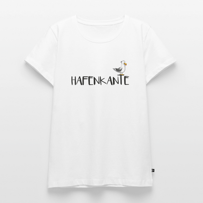 Hafenkante - Damen Premium Bio T-Shirt - Weiß