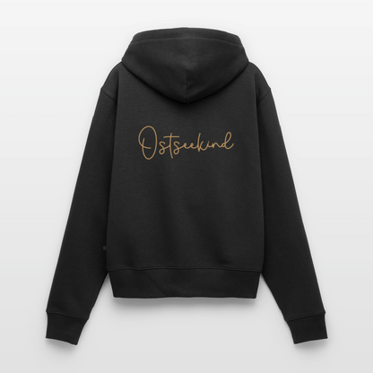 Damen Premium Kapuzenjacke - Ostseekind - Schwarz