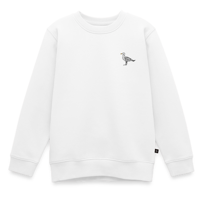 Möwe - Kinder Premium Pullover - Weiß