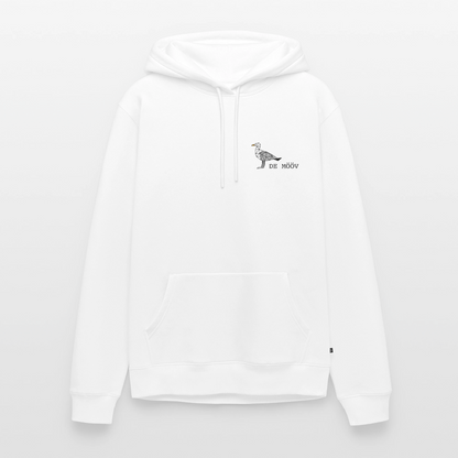 Herren Premium Hoodie - de Mööv - Weiß