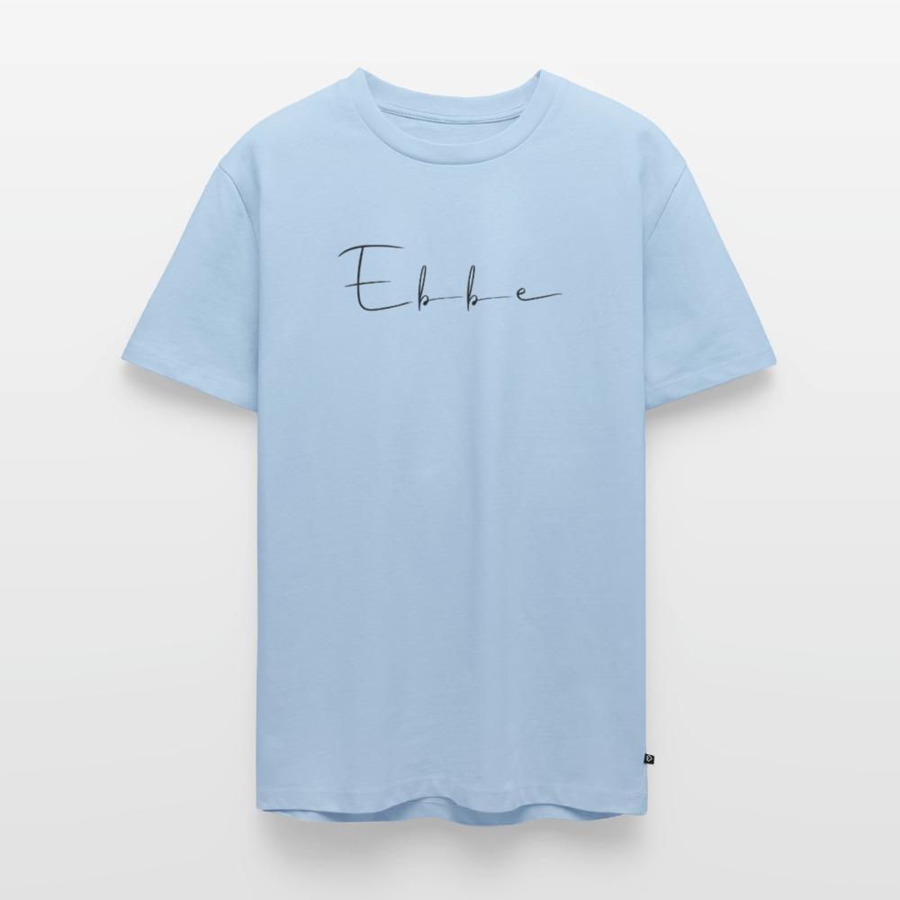 Ebbe - Herren Premium Bio T-Shirt - Hellblau