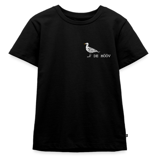 Kinder Premium T-Shirt - de Mööv (weiss) - Schwarz