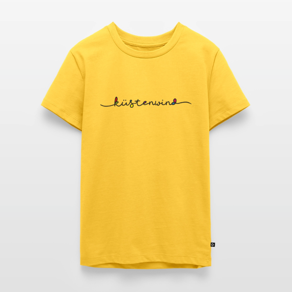 Küstenwind - Teenager Premium T-Shirt - Sonnengelb
