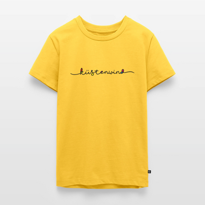 Küstenwind - Teenager Premium T-Shirt - Sonnengelb