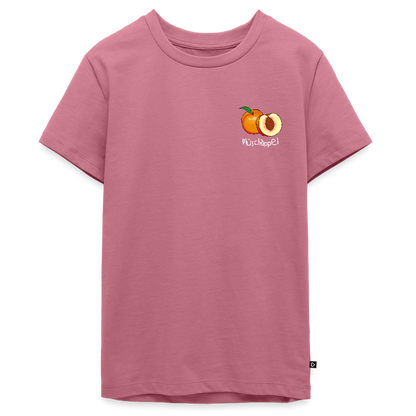 Teenager Premium T-Shirt - Plüschappel (weiss) - Mauve