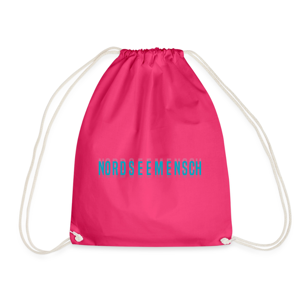 Nordseemensch - Turnbeutel - Fuchsia