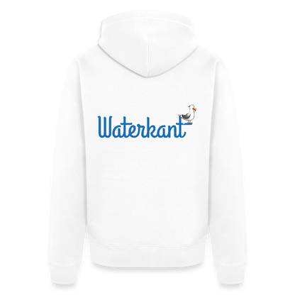 Männer Premium Kapuzenjacke - Waterkant - Weiß