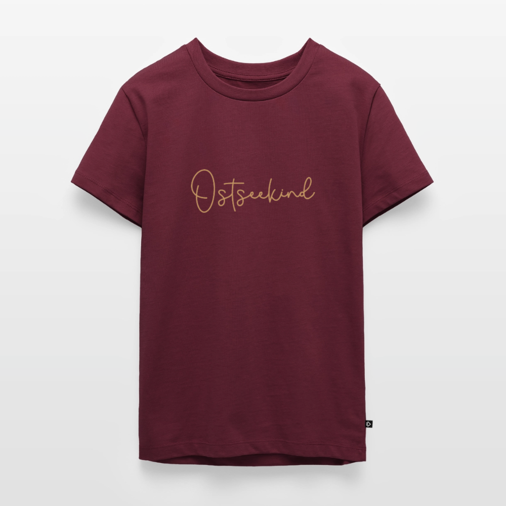 Teenager Premium T-Shirt "Ostseekind" - Burgunderrot