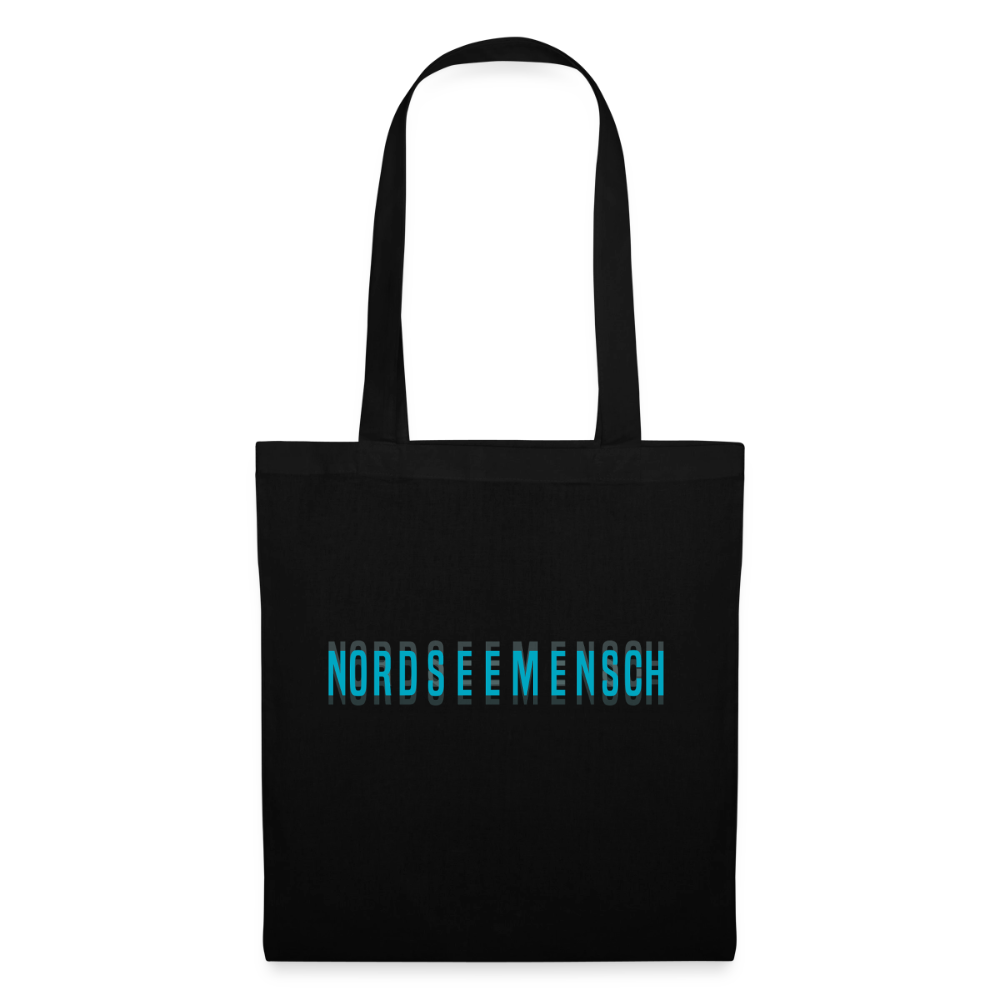 Nordseemensch - Stoffbeutel - Schwarz