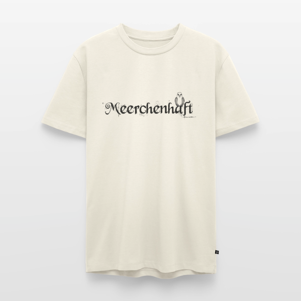 Meerchenhaft Herren Premium T-Shirt im nordischen Stil - Naturweiß