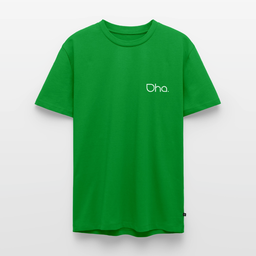 Oha - Herren Premium T-Shirt (weiß) - Grün