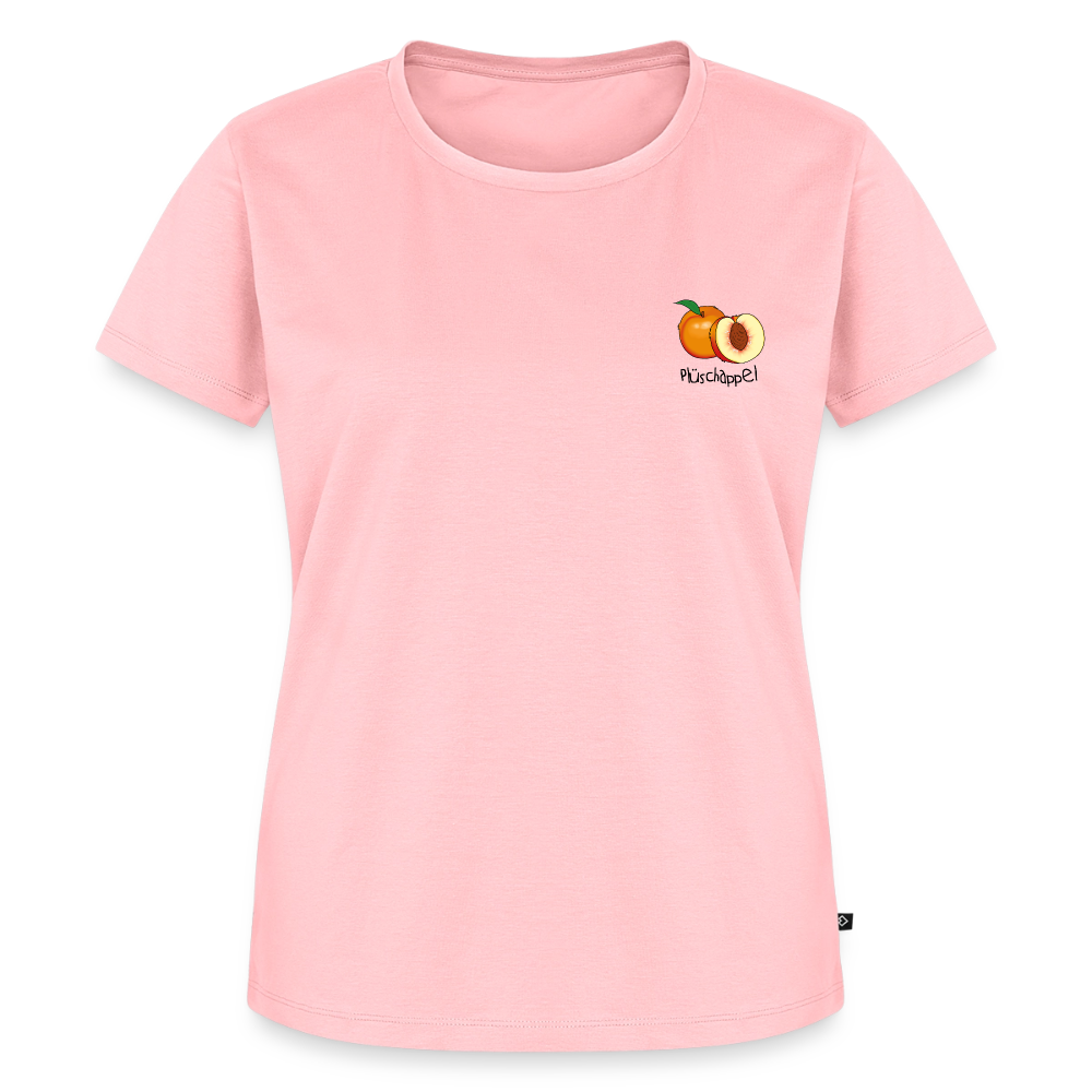Damen Premium Bio T-Shirt - Plüschappel - Rosa