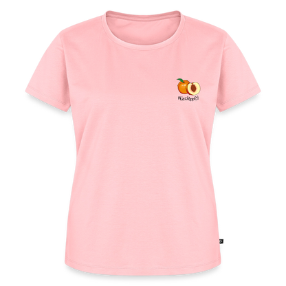 Damen Premium Bio T-Shirt - Plüschappel - Rosa