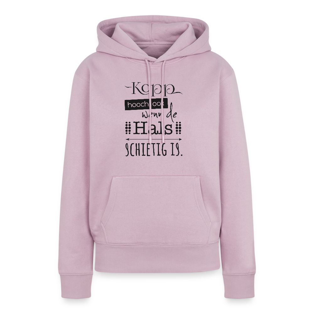 Damen Premium Hoodie - Kopp hooch - Altrosa