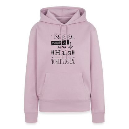 Damen Premium Hoodie - Kopp hooch - Altrosa