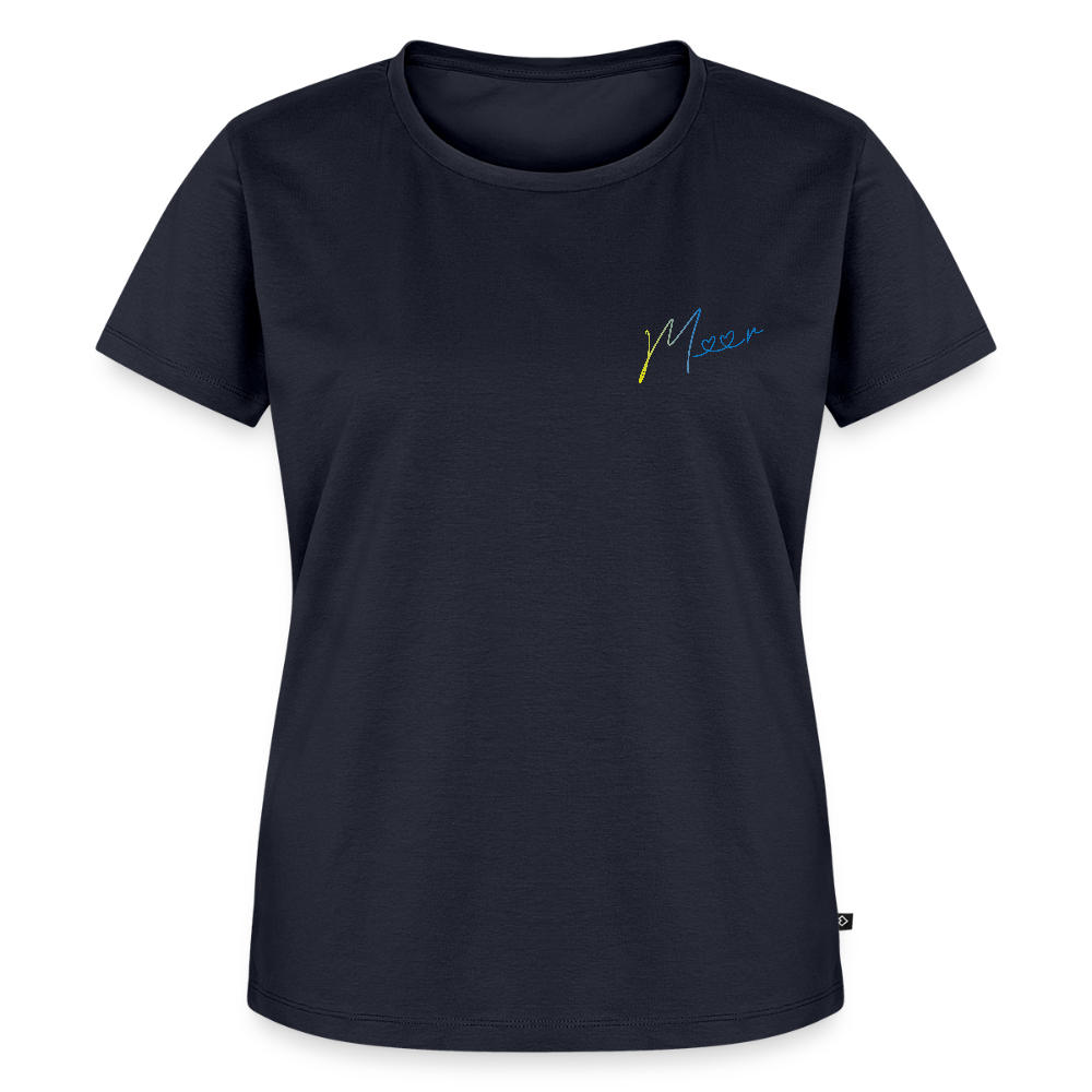 Frauen Premium Bio T-Shirt - Meer - Navy