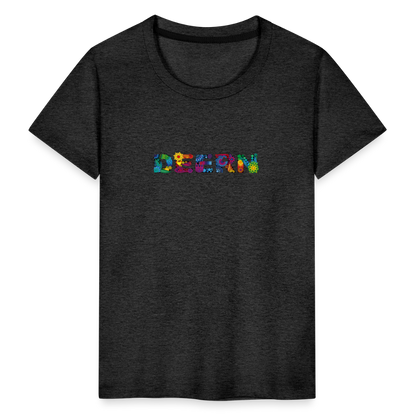 Kinder Premium T-Shirt - Deern - Anthrazit