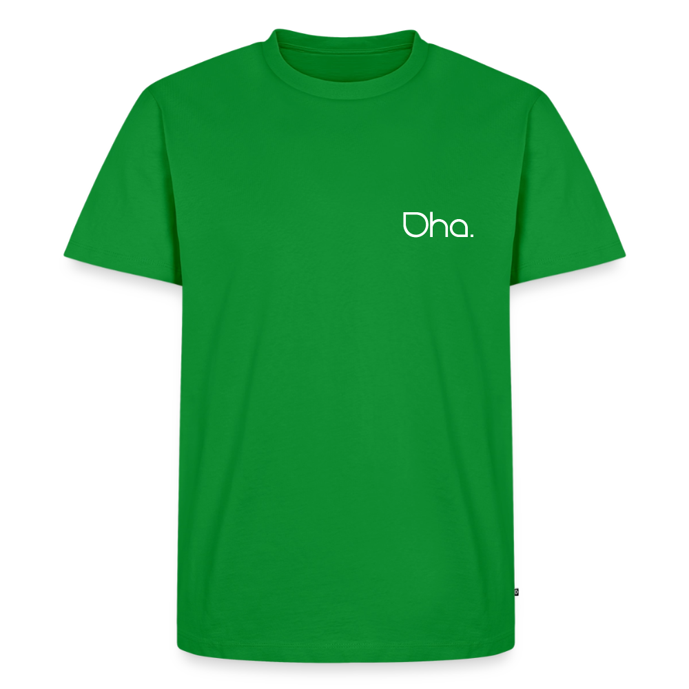 Oha - Herren Premium T-Shirt (weiß) - Grün