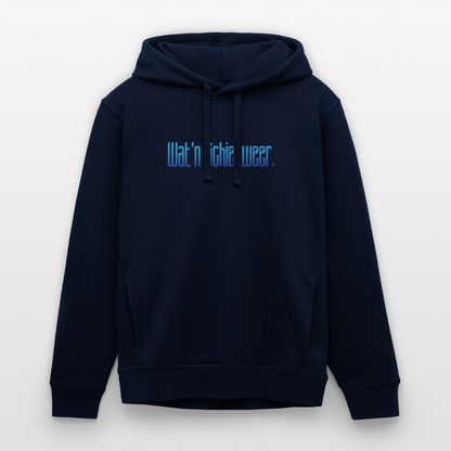 Unisex Bio-Hoodie - wat'n Schietweer - Navy
