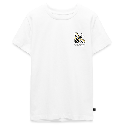 Teenager Premium T-Shirt - Plüschmoors - Weiß