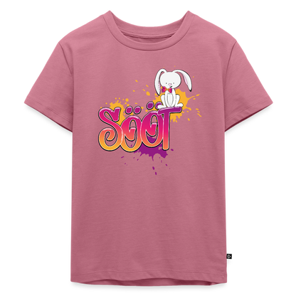 Kinder Premium T-Shirt - sööt Haas - Mauve