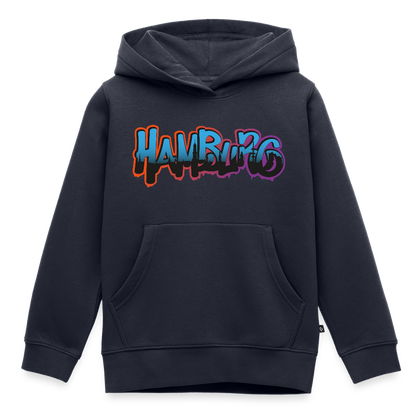 Kinder Premium Hoodie - Hamburg - Navy